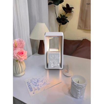 Immax NEO 09113L - LED laualamp äratuskella ja laadimisfunktsiooniga CALM LED/3,5W/5V