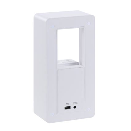Immax NEO 09113L - LED laualamp äratuskella ja laadimisfunktsiooniga CALM LED/3,5W/5V
