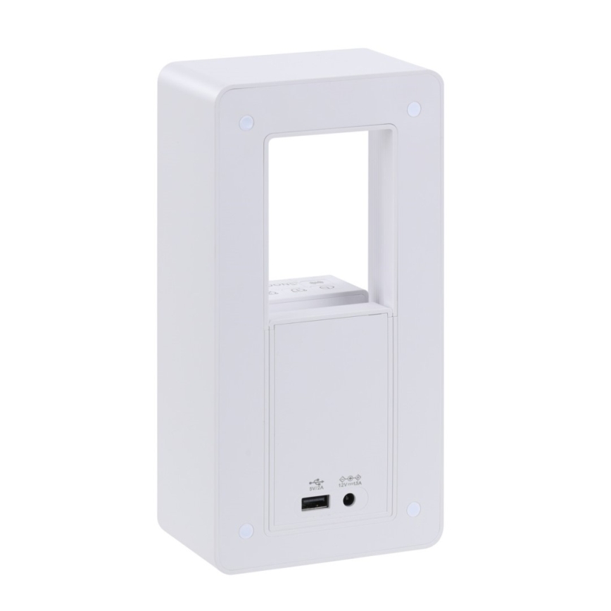 Immax NEO 09113L - LED laualamp äratuskella ja laadimisfunktsiooniga CALM LED/3,5W/5V