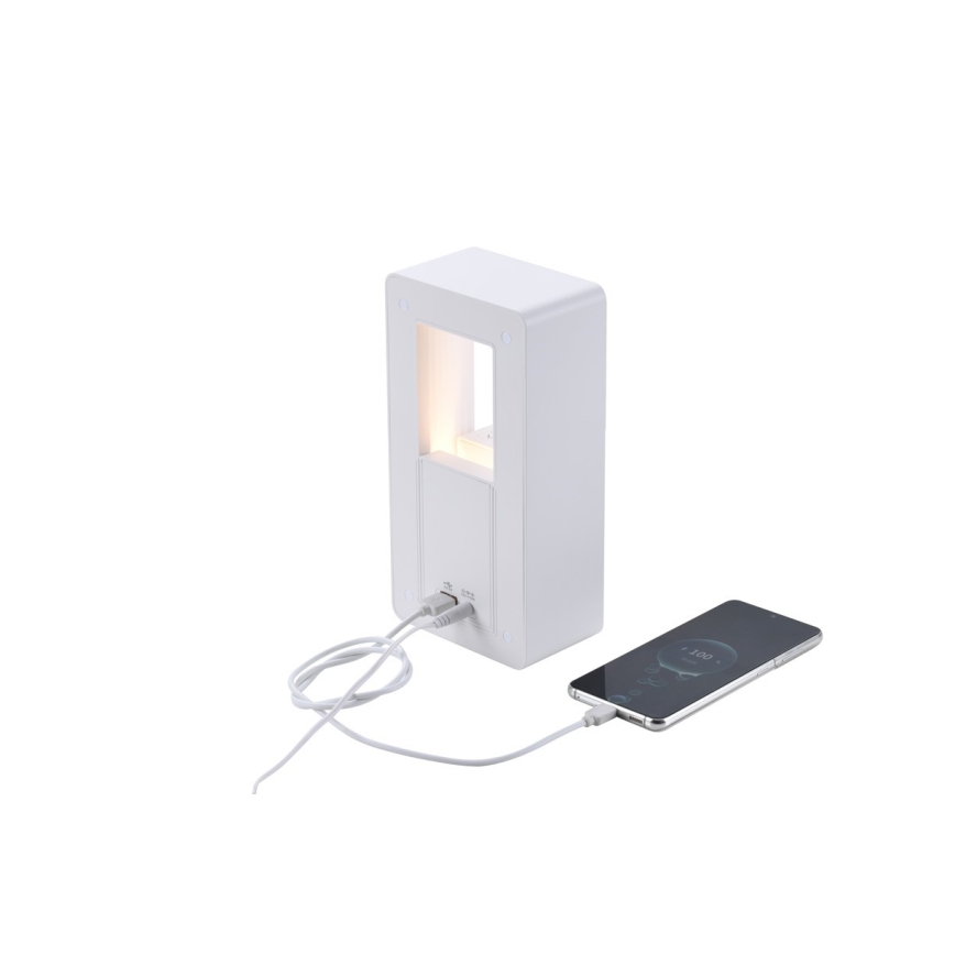 Immax NEO 09113L - LED laualamp äratuskella ja laadimisfunktsiooniga CALM LED/3,5W/5V