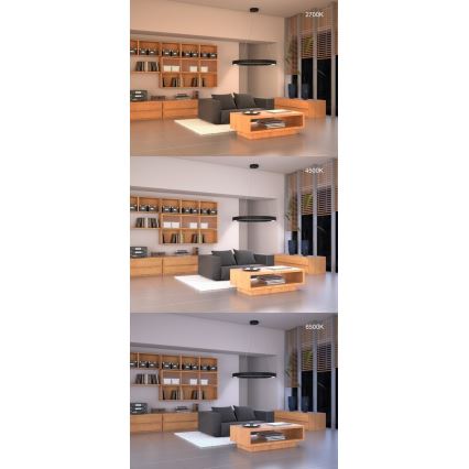 Immax NEO0709L - LED Hämardatav laevalgusti PASTEL LED/52W/230V 60 cm Tuya + pult