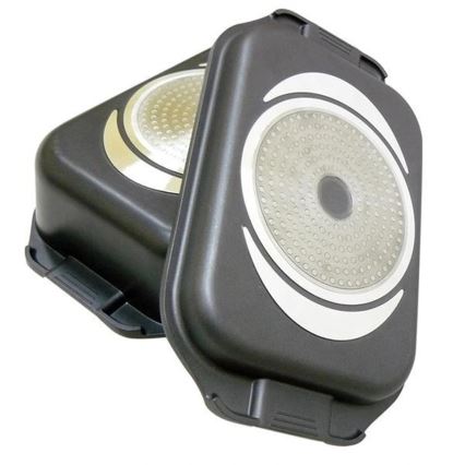 Induktsioonküpsetusvorm 2-ühes TORO, 9 l, 42x25 cm, must