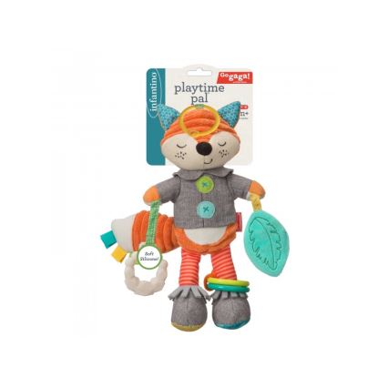 Infantino - Pehme mänguasi närimisrõngaga 30 cm male rebane
