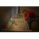 Infantinom - Väike lastelamp koos projektoriga 3xAA sinine