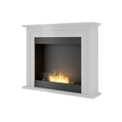 InFire - BIO kamin 90x112,5 cm 3kW valge