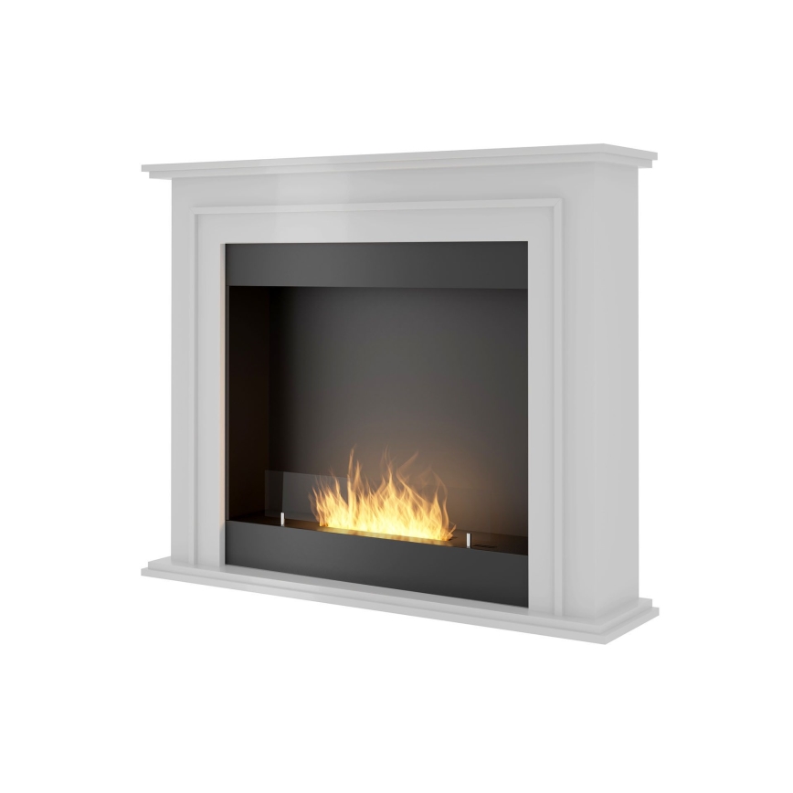 InFire - BIO kamin 90x112,5 cm 3kW valge
