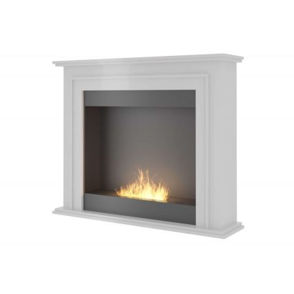 InFire - BIO kamin 90x112,5 cm 3kW valge