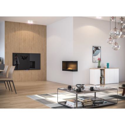 InFire - BIO nurgakamin 45x90 cm 3kW must