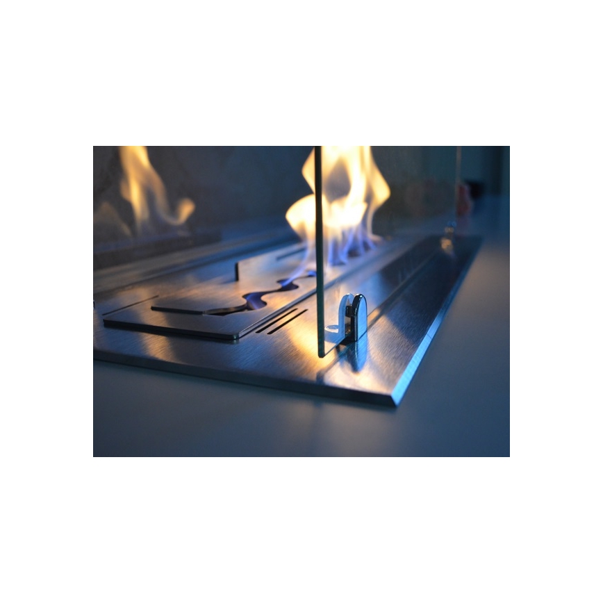 InFire - Biokamin 110x75 cm 3kW kahepoolne