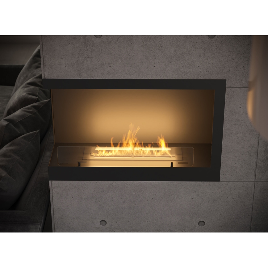InFire - Biokamin nurka 84x54 cm 3kW must
