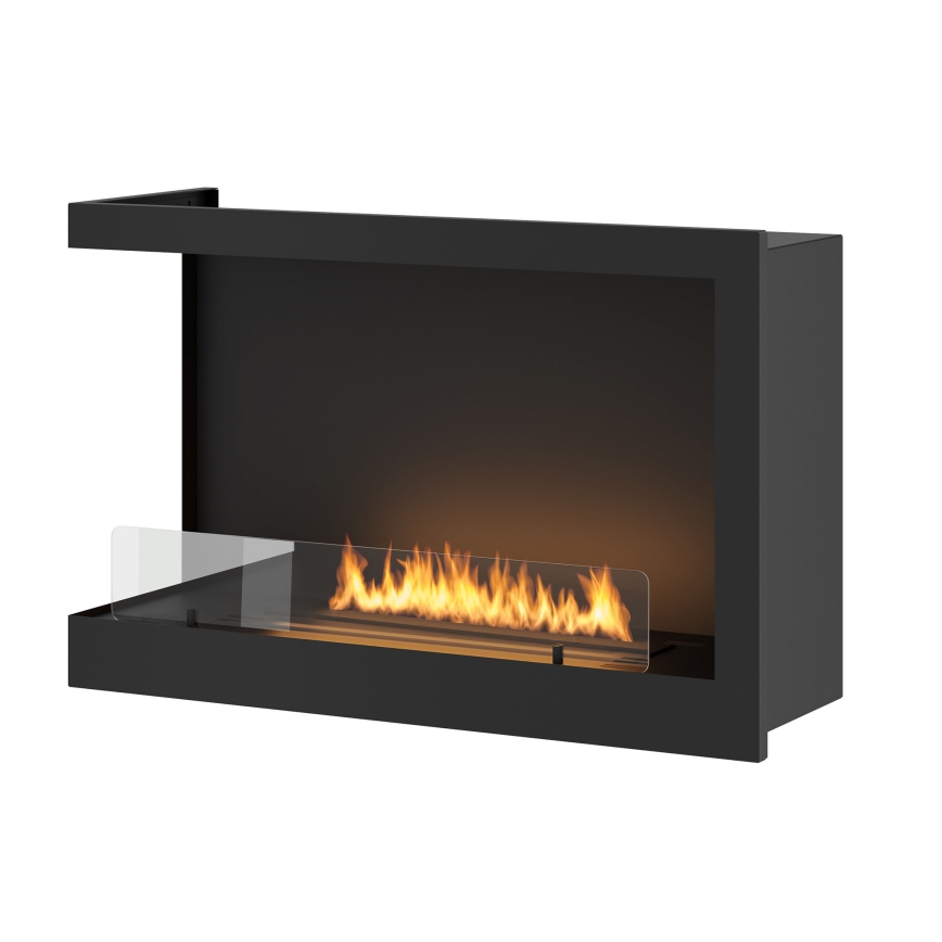 InFire - Biokamin nurka 84x54 cm 3kW must