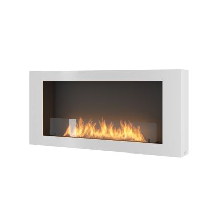 InFire - Biokamin seinale 120x56 cm 3kW valge