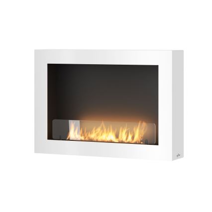 InFire - Biokamin seinale 80x56 cm 3kW valge