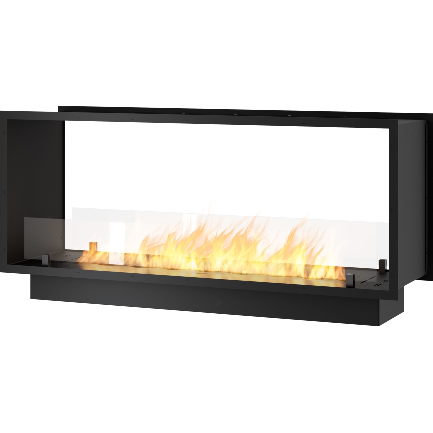 InFire - Sisseehitatud BIO kamin 48,5x123,5 cm 6kW must