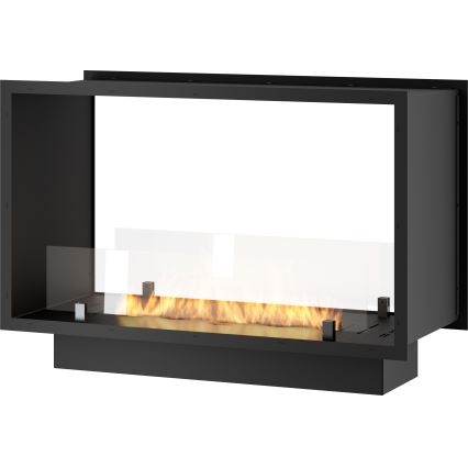 InFire - Sisseehitatud BIO kamin 48,5x83,5 cm 3,5kW must