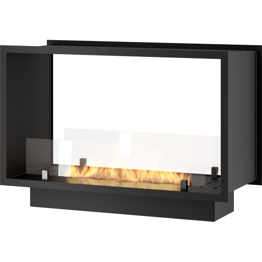 InFire - Sisseehitatud BIO kamin 48,5x83,5 cm 3,5kW must
