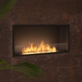 InFire - Sisseehitatud BIO kamin 49,4x104,4 cm 6kW must