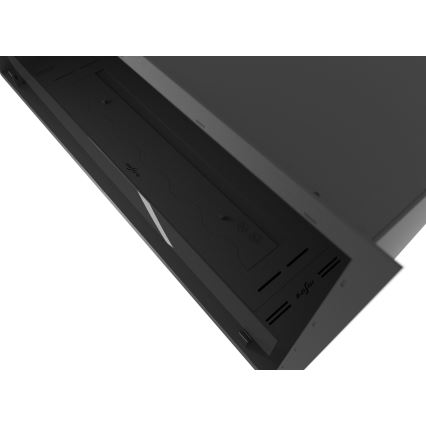 InFire - Sisseehitatud BIO kamin 49,4x104,4 cm 6kW must
