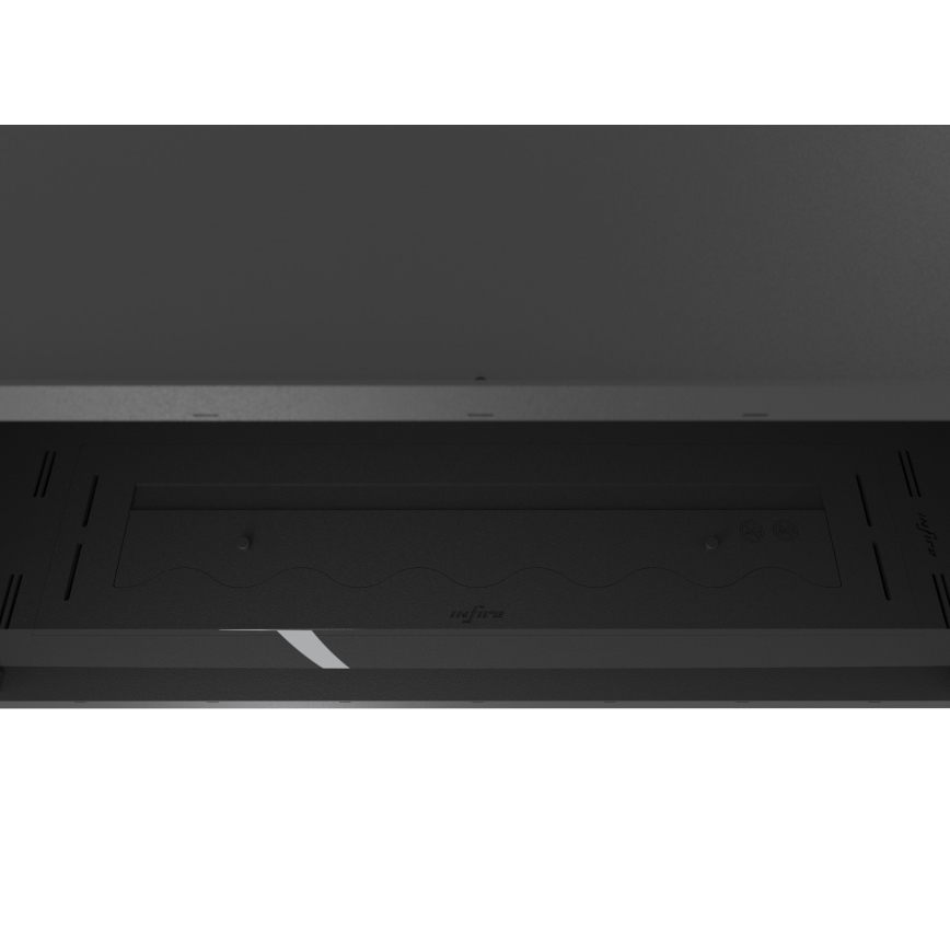InFire - Sisseehitatud BIO kamin 49,4x104,4 cm 6kW must