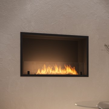 InFire - Sisseehitatud BIO kamin 49,4x84,4 cm 3,5kW must