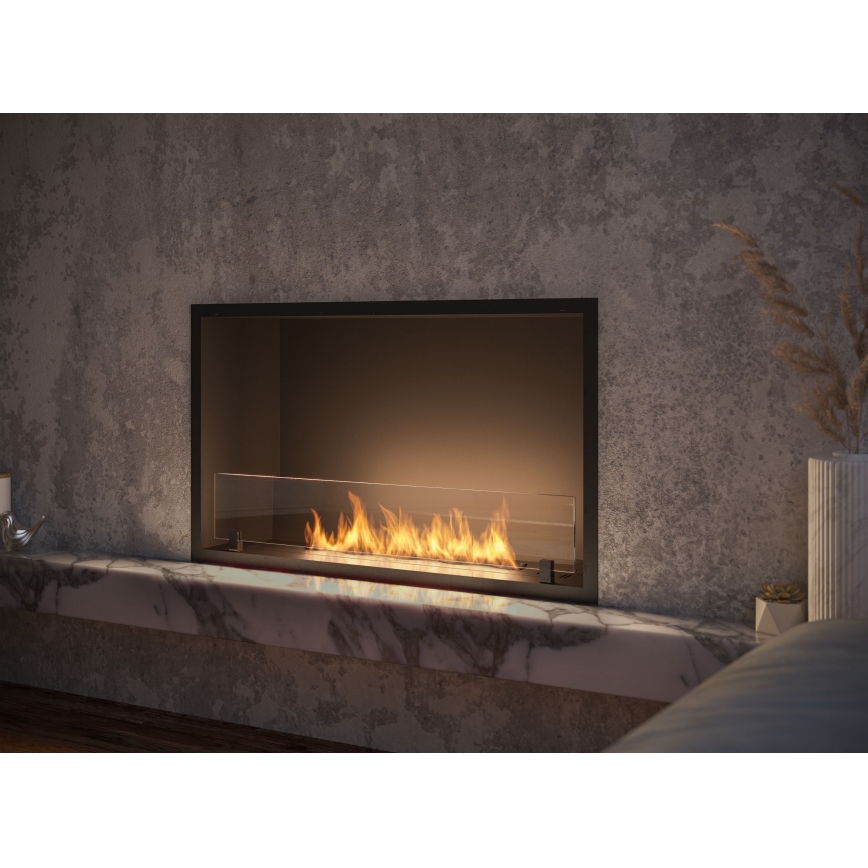 InFire - Sisseehitatud BIO kamin 49,4x84,4 cm 3,5kW must