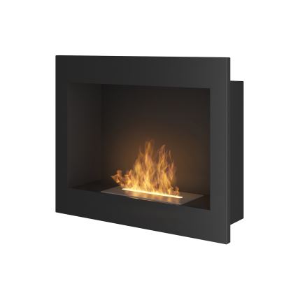 InFire - Sisseehitatud BIO kamin 49x60 cm 3kW must