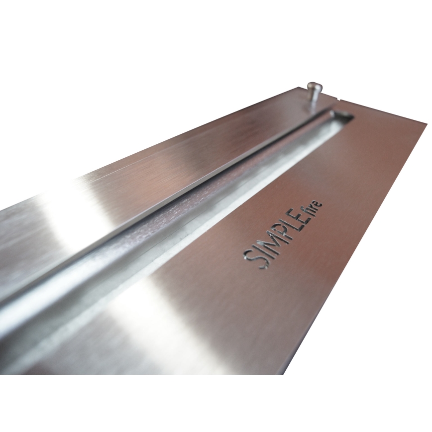 InFire - Sisseehitatud BIO kamin 49x60 cm 3kW must
