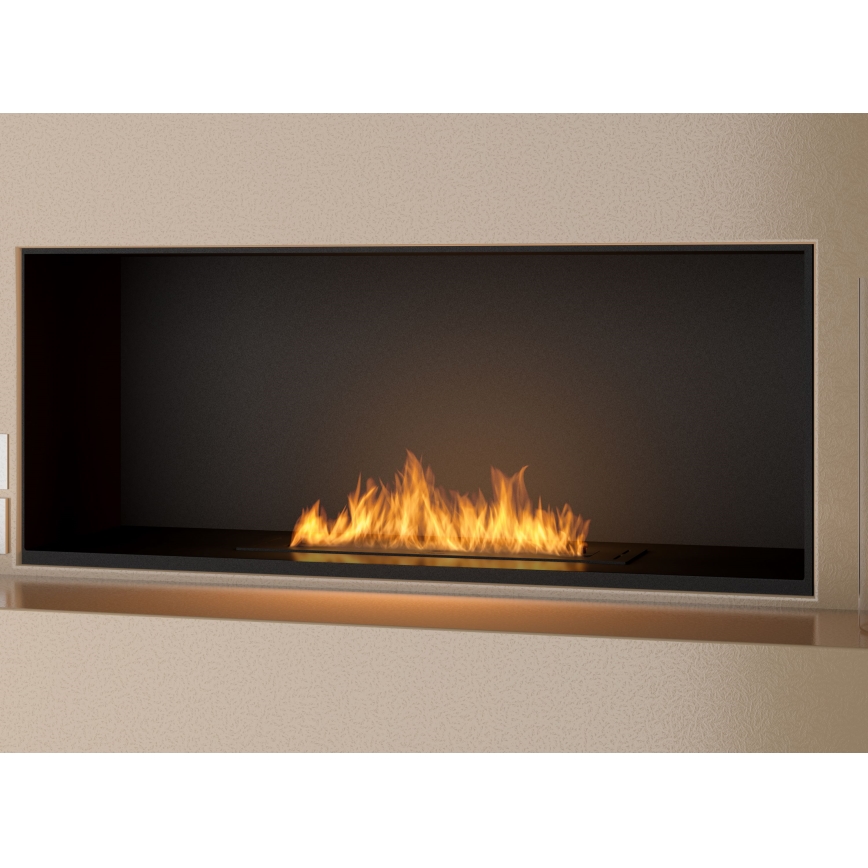 InFire - Sisseehitatud BIO kamin 7,5x60 cm 3,5kW must