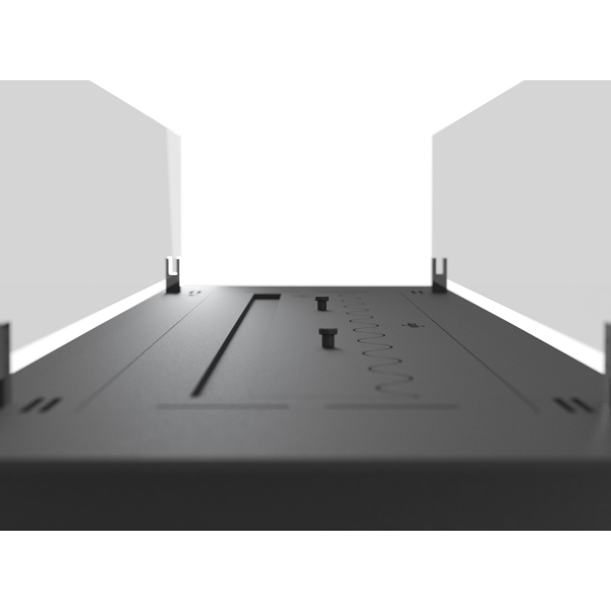 InFire - Sisseehitatud BIO kamin 8,5x120 cm 6kW must
