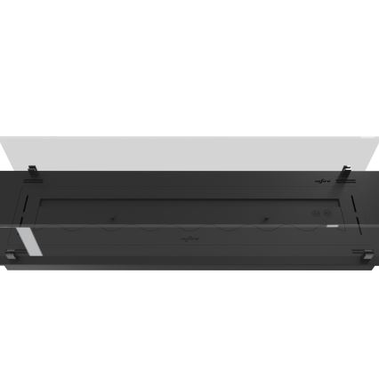InFire - Sisseehitatud BIO kamin 8,5x120 cm 6kW must