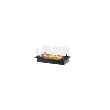 InFire - Sisseehitatud BIO kamin 8,5x60 cm 3,5kW must