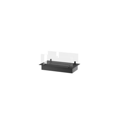 InFire - Sisseehitatud BIO kamin 8,5x60 cm 3,5kW must
