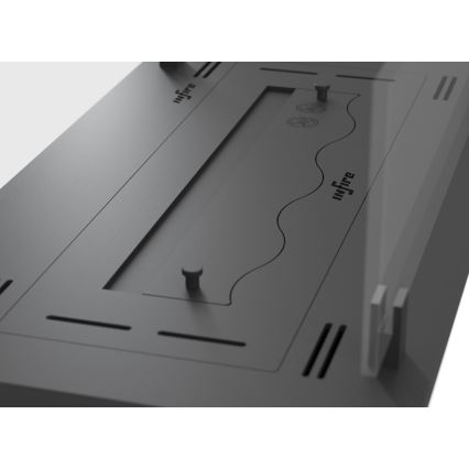 InFire - Sisseehitatud BIO kamin 8,5x60 cm 3,5kW must