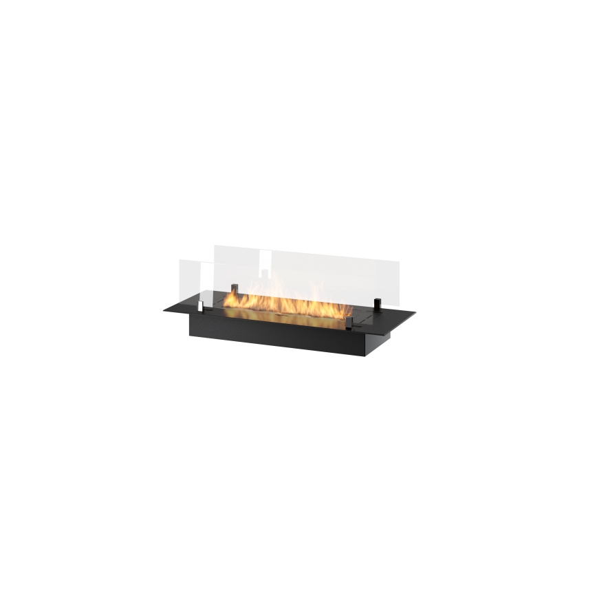InFire - Sisseehitatud BIO kamin 8,5x80 cm 3,5kW must