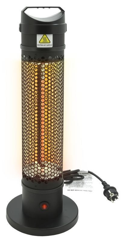 Infrapuna küttekeha põrandale 1000W/230V IP44 must