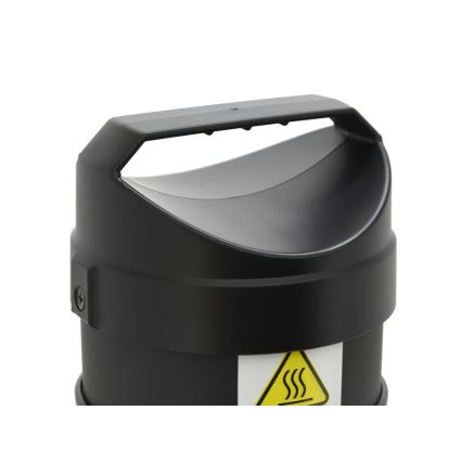Infrapuna küttekeha põrandale 1000W/230V IP44 must