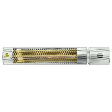 Infrapuna kütteseade 1000/2000W/230V IP55 + kaugjuhtimispult