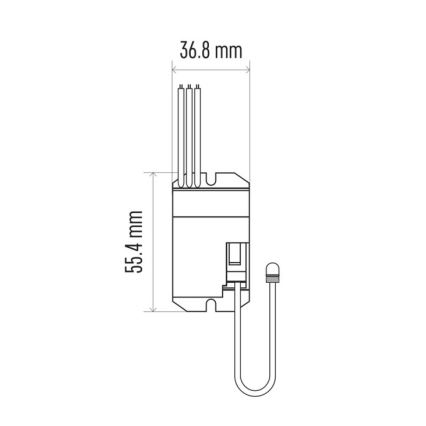 Infrapuna liikumisandur PIR B 800W/230V