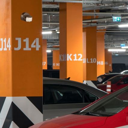 Infrapuna väli liikumisandur 180/360° 600W/230V IP65 must