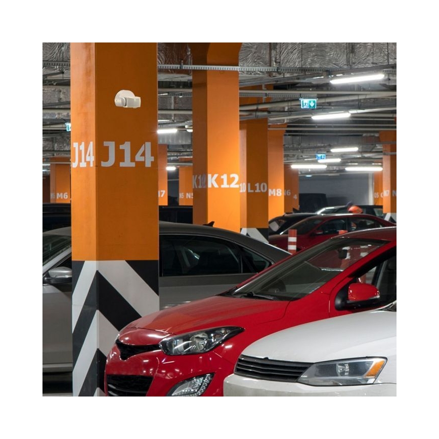 Infrapuna väli liikumisandur 180° 230V IP65 valge