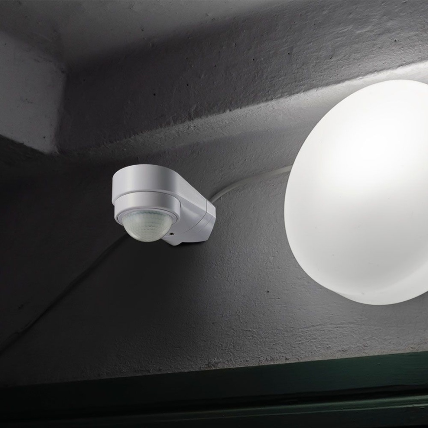 Infrapuna väli liikumisandur 240° 600W/230V IP65 valge