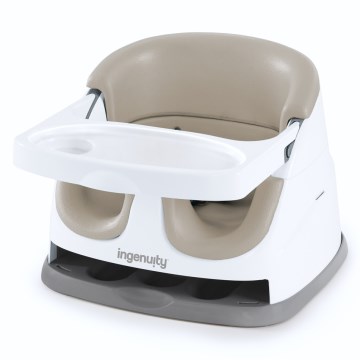 Ingenuity - Istmekõrgendus 2in1 BABY BASE beež