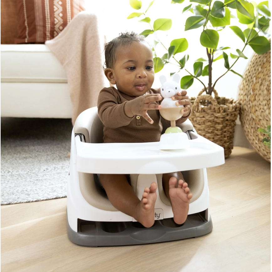 Ingenuity - Istmekõrgendus 2in1 BABY BASE beež