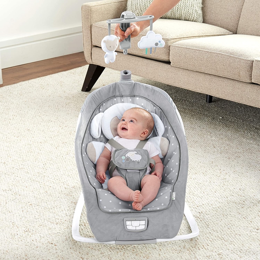 Ingenuity - Lamamistool muusikaga CUDDLE LAMB 3xLR14