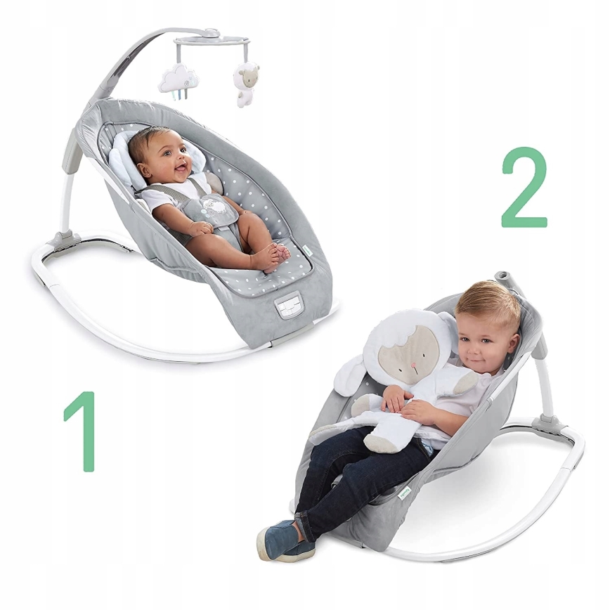 Ingenuity - Lamamistool muusikaga CUDDLE LAMB 3xLR14