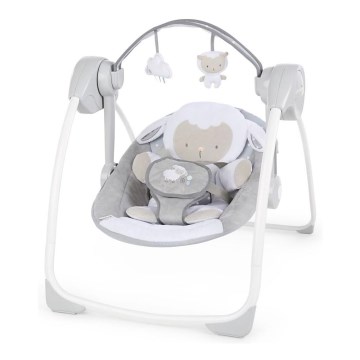 Ingenuity - Laste kiik meloodiaga CUDDLE LAMB 4xLR14