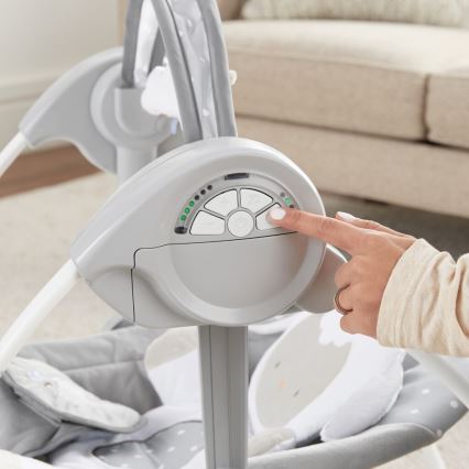 Ingenuity - Laste kiik meloodiaga CUDDLE LAMB 4xLR14
