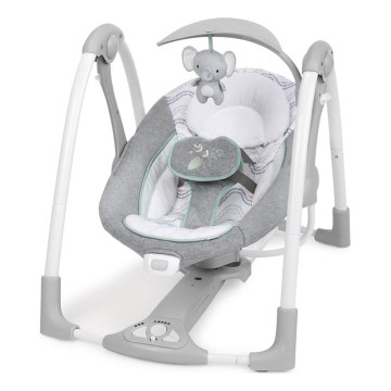 Ingenuity - Laste vibreeriv kiik muusikaga 2in1 SWELL 4xD + 1xC