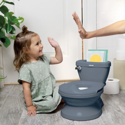 Ingenuity - Lastepott heliefektiga MY SIZE, sinine, 2xAAA