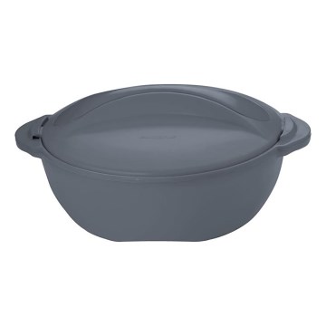 Isoleeritud toidukonteiner TORO 2 l hall